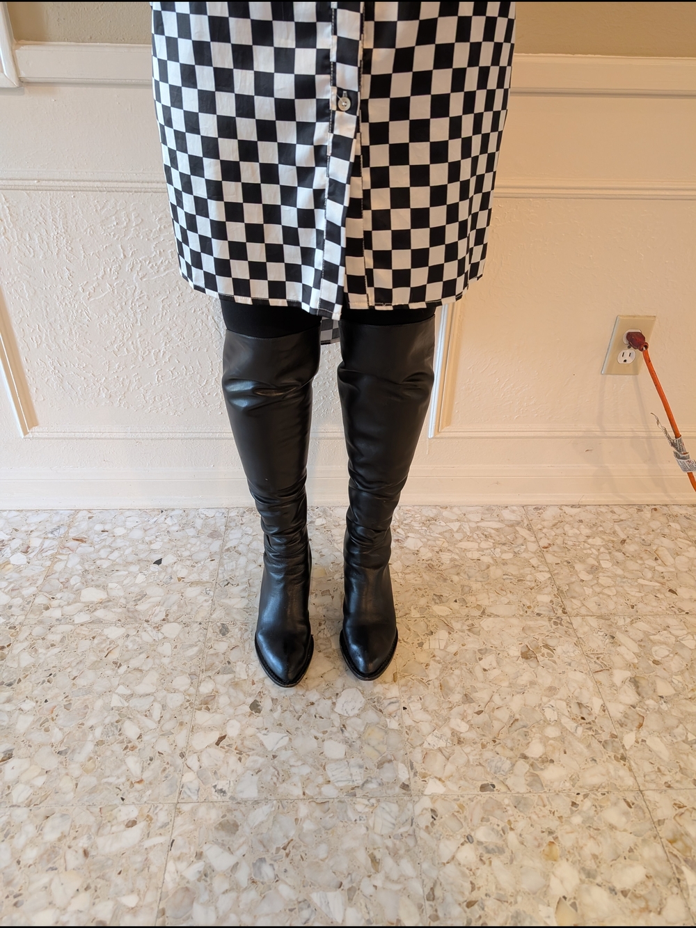 Gorgeous Alexander Wang Black Over-the-Knee Women's Boots